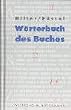 W�rterbuch des Buches.