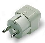 Lewis N Clark Grounded Europe Adapter Plug