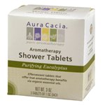 Aura Cacia Purifying Eucalyptus Shower Tablets 3 pk 1 ea