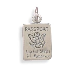 Passport Charm - Free Shipping