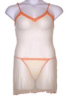 Two Piece Nightie Set - Plus Size Images