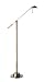 Rhine Adjustable Antique Brass Floor Lamp - LS-8635AB