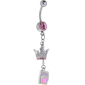 steal belly button rings