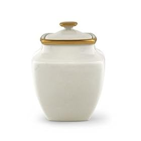Lenox Eternal Square Sugar Bowl, 4 1 2 by Lenox
