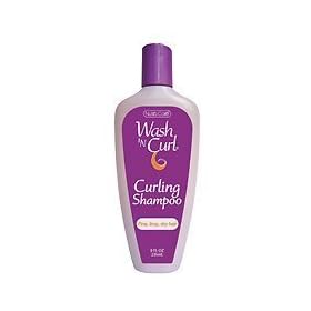 Wash N Curl Curling Shampoo Fine Limp Dry Hair 8 OZ