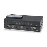 Apogee HDMISW5 HDMI 5-Port Switch HDTV Digital Video Switcher v1.3b w/ 25m Signal Repeater Equalized Chipset with Remote Control, HDCP: HDMISW5 (Gold-Plated, Retail)