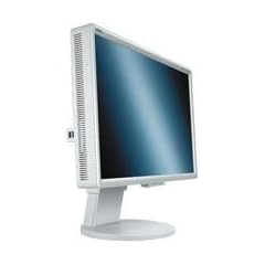 NEC LCD2470WNX 61 cm (24,0 Zoll) TFT LCD-Monitor silber/weiss (Kontrast 1000:1, 6ms Reaktionszeit)