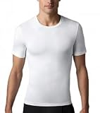 SPANX Moderate Control Cotton Compression Crew Neck T-Shirt Shapewear