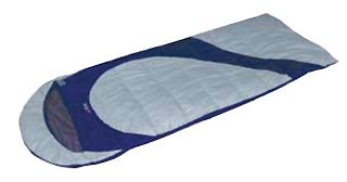 DownMicro Hood Rect 36F SilBlue