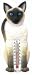 siamese18  - Siamese Cat Thermometer