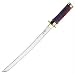 Wakizashi, Braided Leather Samurai Sword