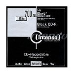 Intenso CD-R Rohlinge 700 MB, 52x, Black Edition for game animation, Jewel Case, 10er Box