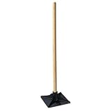 Ames True Temper 11 lb 8-Inch by 8-Inch Tamper with 42-Inch Ash Handle #1133400 by Ames