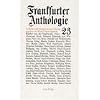 Frankfurter Anthologie. Gedichte und Interpretationen: BD 23