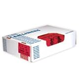 8-10 Gallon Red 3.0 Mil Healthcare Trash Bags with Infectious Waste Print