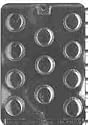 Medium Large Peanut Butter Cup Candy Molds