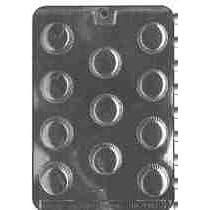 Medium Large Peanut Butter Cup Candy Molds