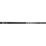 Fiberglass Pool Cue in Black with Gold Weight: 19 oz.