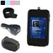  : Gen2 Iriver Clix 2gb 4gb 8gb (U20) Silicon Skin Mp3 Case Cover with Adjustable Sports Armband + USB Black Travel/home Charger Adapter + USB Black Car Charger Adapter (Many Color Available).