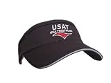 WickieWear Performance Visor color:USAT Black