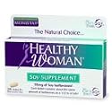 Healthy Woman Soy Menopause Supplement Tablets, 28-Count Boxes (Pack of 3)