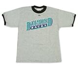 Arizona Diamondbacks Grey Ringer T-Shirt