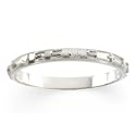 Sterling Silver Jesus I Trust In You Ring - Size 9 - JewelryWeb