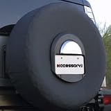 Boomerang Soft Tire Cover w/ non-Reflective Logo - Black Denim, for the 2005 Hummer H2