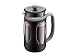 Bodum Young Press 8-Cup Coffee Press, Black with Gray Trim, 1.0 litre, 34 oz. 