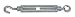 FS Spannschloss Verzinkt M 6X110 Mm