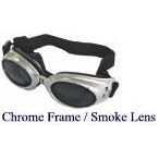 Originalz (TM) Size Medium Sunglasses - Frame:Chrome Lens:Smoke