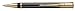 Parker Duofold Chocolate Pinripe Ballpoint Pen Blue 12074