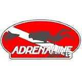 Adrenaline Junkie Spearfishing Decal Sticker