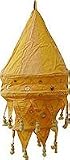 ShalinCraft Lampshades Multicolored Applique Embroidered Fabric Indian-Style (clamp045)