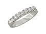 Ivory ll 14K White Gold Semi-Eternity Diamond Ring