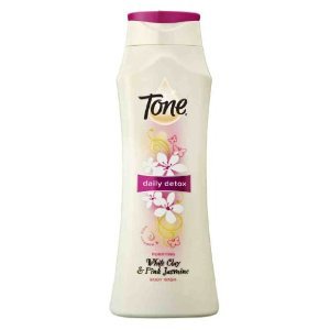 Tone Body Wash, Daily Detox, Purifying White Clay & Pink Jasmine, 18 oz.