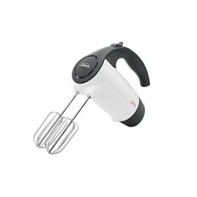 Sunbeam 2546 6-Speed 220-Watt Hand Mixer with Wire Beaters, White