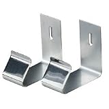 Quartet 7501 Flexible metal hangers for panels 1-1/2-2-1/2 thick, 2 hangers/set