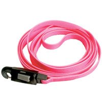 LI'L PALS 6 Foot Dog Leash Pink with a Width of 5 16 in.