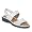 White Nubuck/Softik Leather