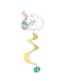 Evergreen Easter Bunny Wind Spinner Windsock