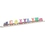 7 Letter Pastel Name and Track to Fit