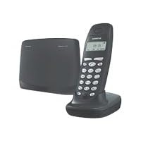 Siemens Gigaset A250 - T�l�phone sans fil avec r�pondeur et identification de l'appelant - DECT\GAP - Op�ration sur une seule ligne - noir