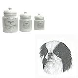 Japanese Chin Canister Set, Porcelain by Rosalinde