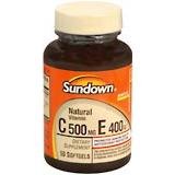 Vitamin C 500 mg and Vitamin E 400 IU Softgels-50