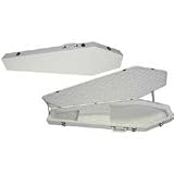 Coffin Case 300W White Wood Coffin Bass Guitar Case