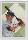 2010 Topps National Chicle Umbrella Red Back #156 - Luke Scott/1