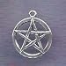 Wiccan Witch Jewelry Sterling Pentacle Pentagram Wicca