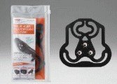 【雪道用・靴装着型ゴムスパイクベルト】 コロンブス ハンディユキダス 女性用（22ー25cm）