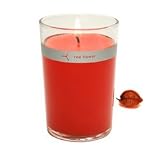 Red Flower Italian Blood Orange LITTLE Flower Candle